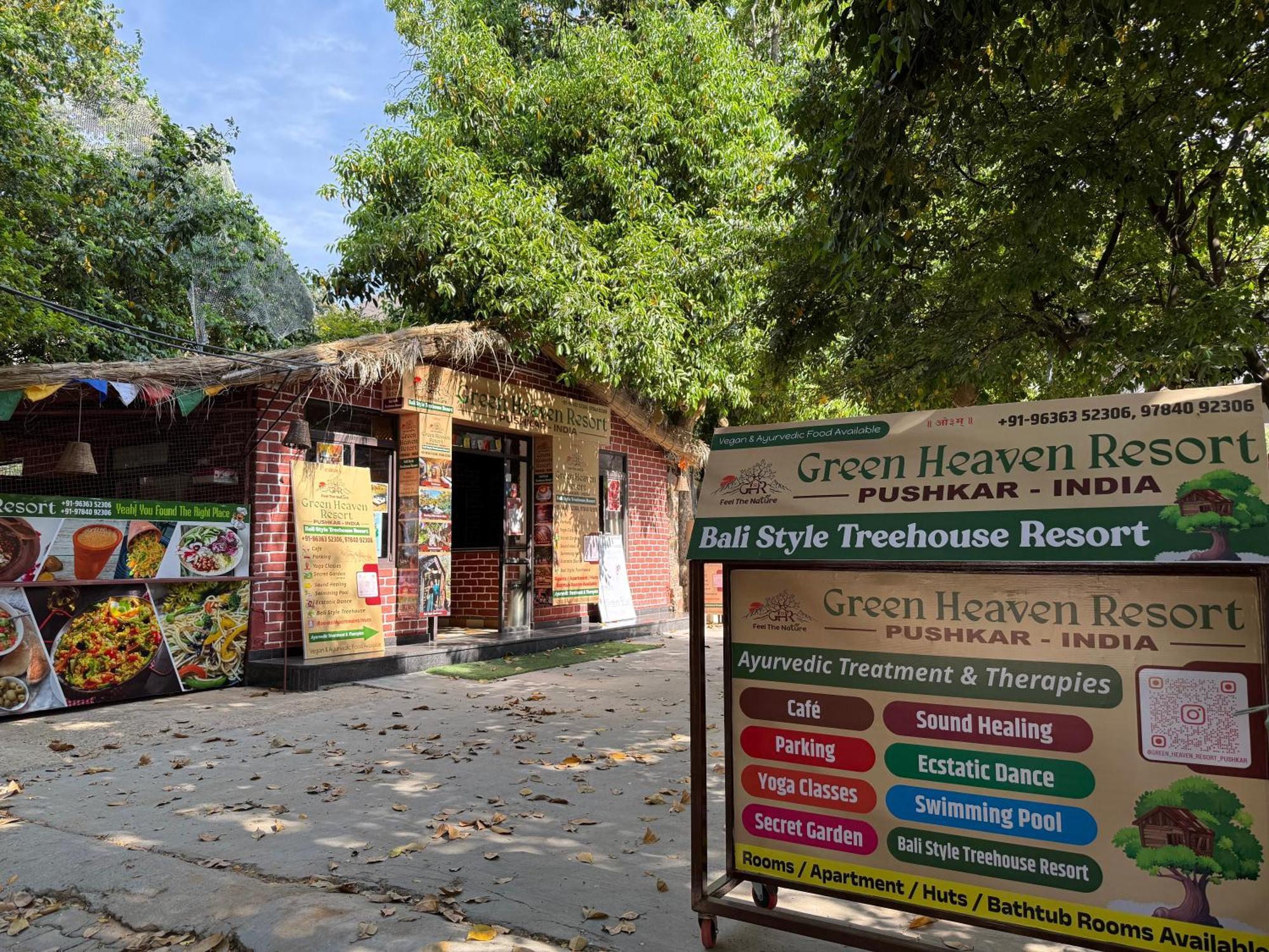 Hotel Green Heaven Resort Pushkar Exterior photo